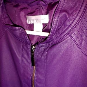 Womens leather/pleather jackets